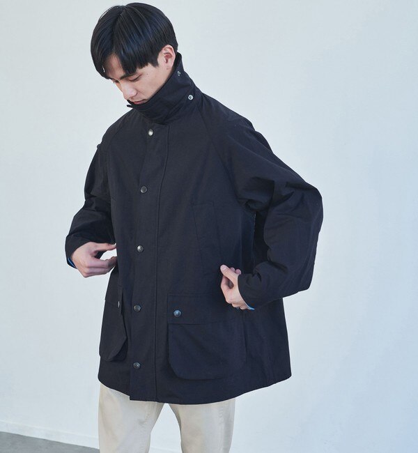 別注】＜Barbour＞オーバーサイズ BEDALE ビデイル ジャケット|green