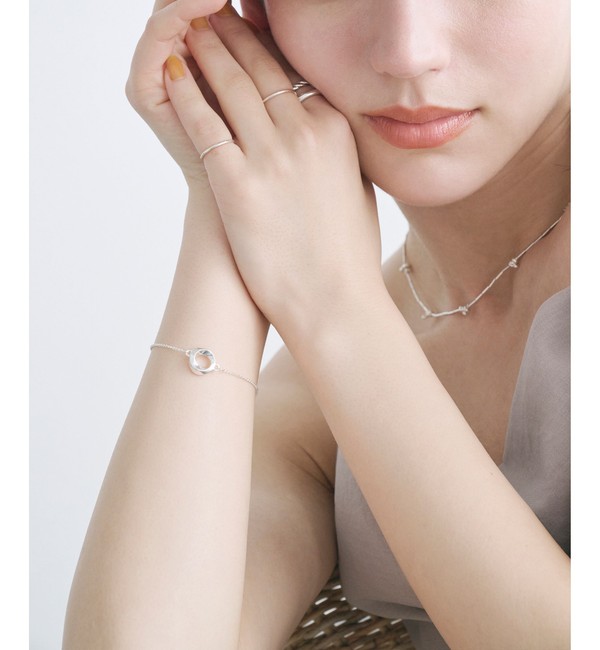 ＜Nina&Jules＞ Twisted Ring ブレスレット ＜Select by EMMEL REFINES＞