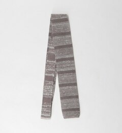 ＜Nicky＞6.5cm ニット ボーダー ネクタイ