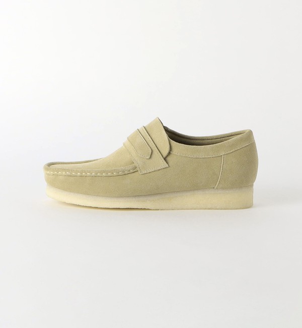 Clarks＞Wallabee Loafer ワラビー ローファー|green label relaxing