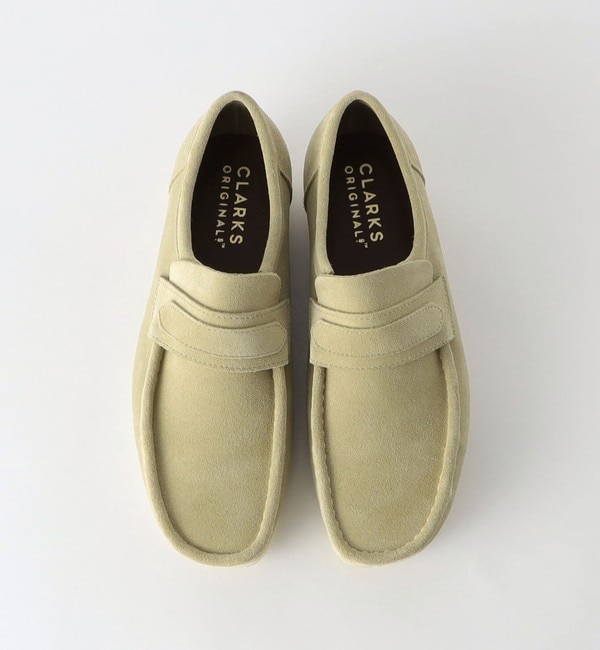 Clarks＞Wallabee Loafer ワラビー ローファー|green label relaxing