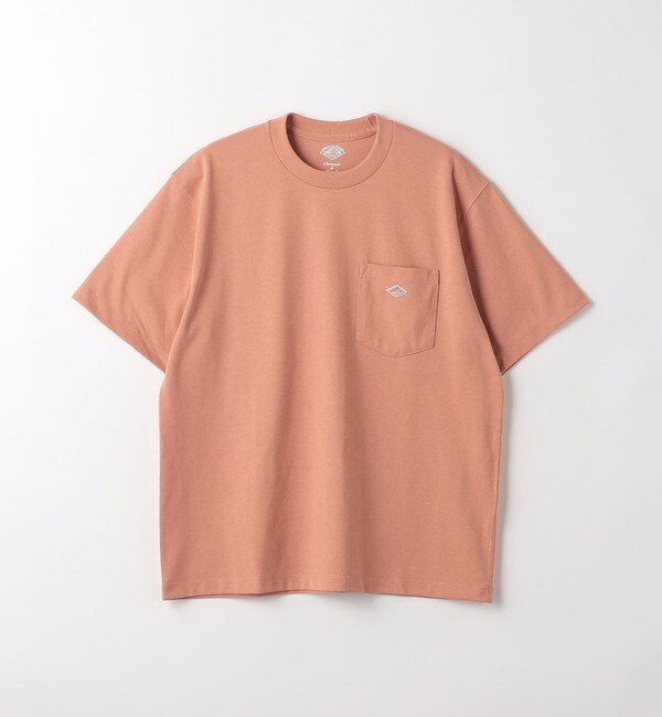 DANTON＞ロゴ ポケット ソリッド Tシャツ|green label relaxing