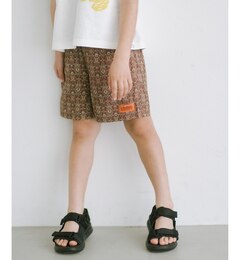 【別注】＜UNIVERSAL OVERALL＞TJ EX UO 総柄 ショートパンツ 100cm-130cm