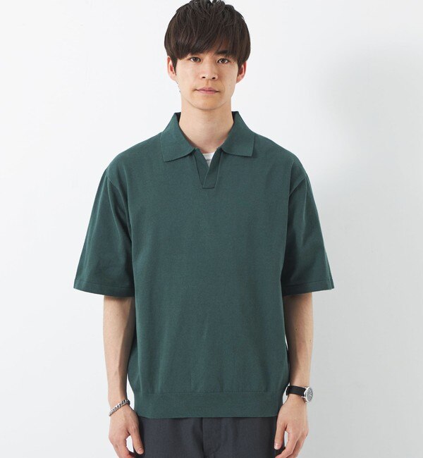 コットン ポロスキッパー Tシャツ|green label relaxing(グリーン