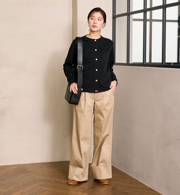 別注】＜Dickies（R）＞ロールアップ チノ パンツ|green label