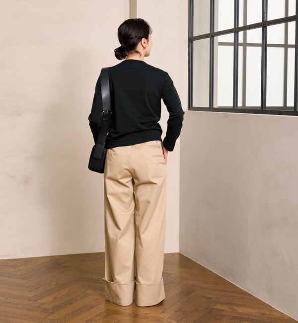 別注】＜Dickies（R）＞ロールアップ チノ パンツ|green label