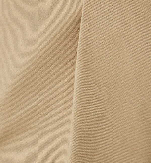◇R グリーンレーベルリラクシング裾折り センタープレス パンツ コットン