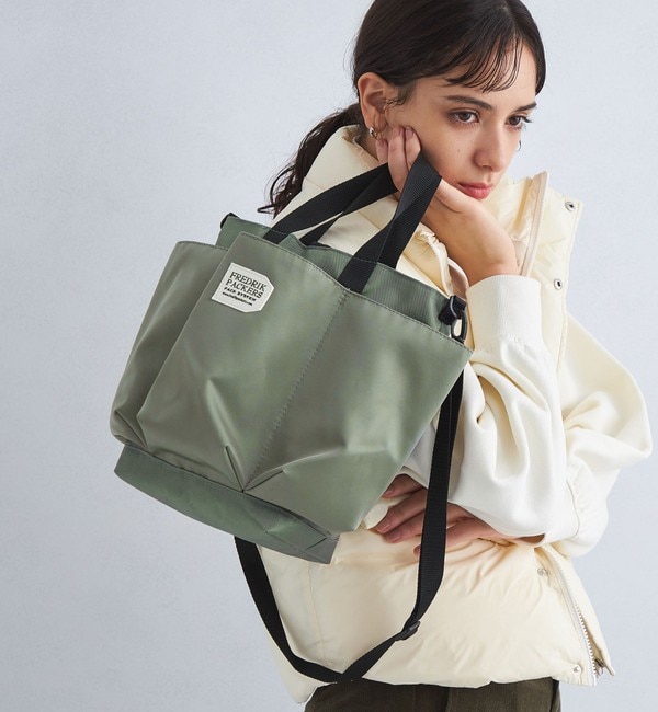 別注】＜FREDRIK PACKERS＞ユーティリティ 2WAYバッグ|green label 