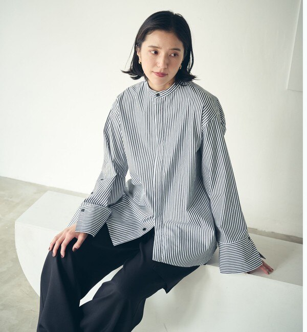 YMYM  Ground Shirt シャツ グリーン タグ付き 新品 Lサイズ