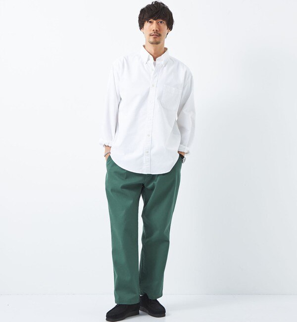 別注】＜Dickies＞GLR TC/TWILL 1プリーツ ワイド パンツ|green label