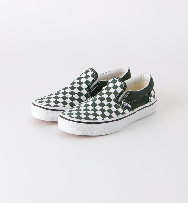 VANS＞CHECKER SLIPON 1921 / スリッポン スニーカー 19cm-21cm|green