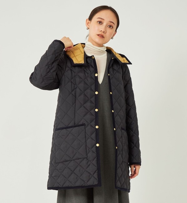 2022aw定価33000円別注Traditional Weatherwear ARKLEY フード コート