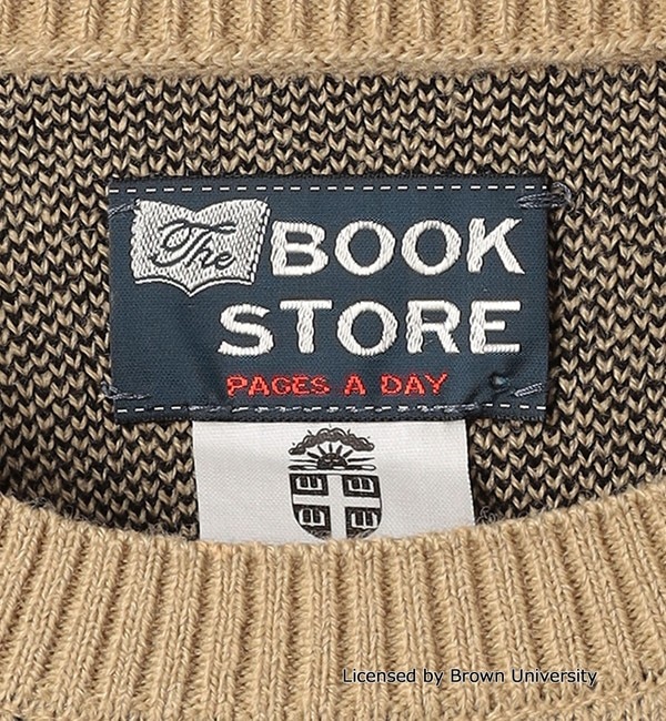 別注】＜THE BOOKSTORE＞レタリング ニット プルオーバー|green label