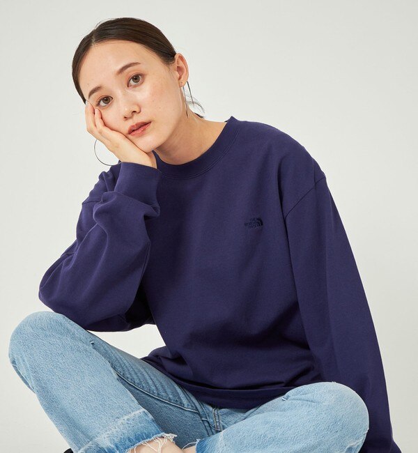 WEB限定】＜THE NORTH FACE＞ロングスリーブ ヌプシ ロゴ Tシャツ