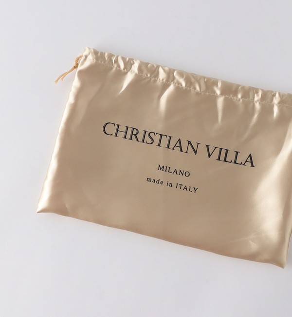 CHRISTIAN VILLA＞メタリック ミニバッグ＜Select by EMMEL REFINES