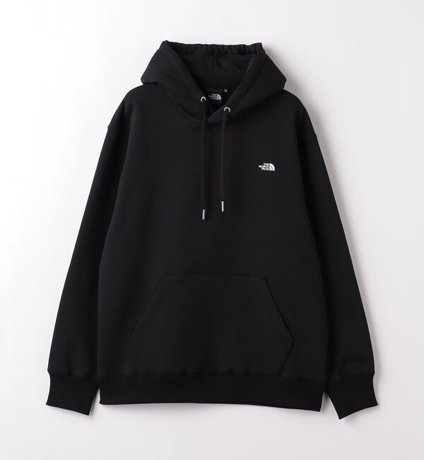 THE NORTH FACE＞スモールロゴ ヘザー スウェット フーディ|green