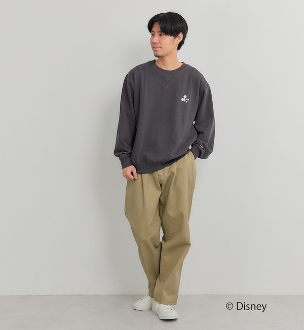 別注】＜RUSSELL ATHLETIC×GLR＞ Disney 100 長袖 スウェット|green