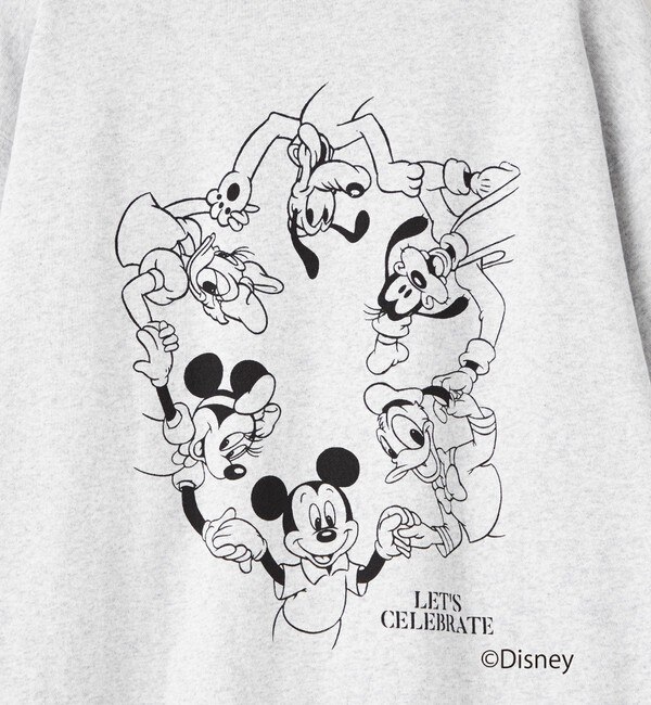 別注】＜RUSSELL ATHLETIC×GLR＞ Disney 100 長袖 スウェット|green