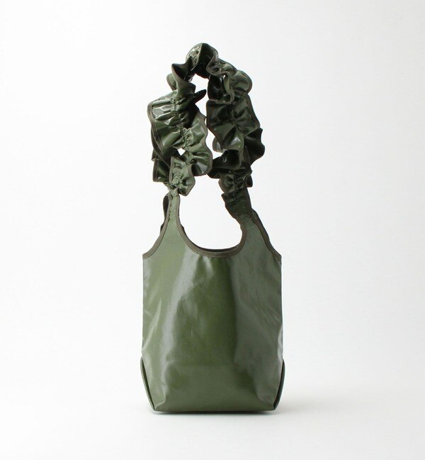 HELOYSE＞ ショルダーバッグ / shoulder on LOVE leather mini|green