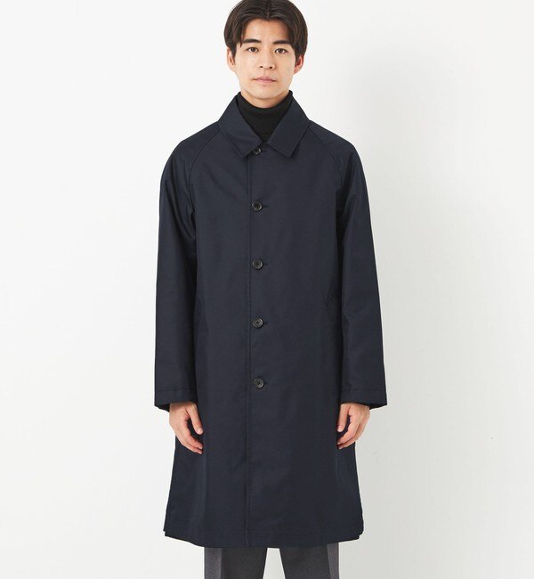 green label relaxing コート NAVY定価27,-