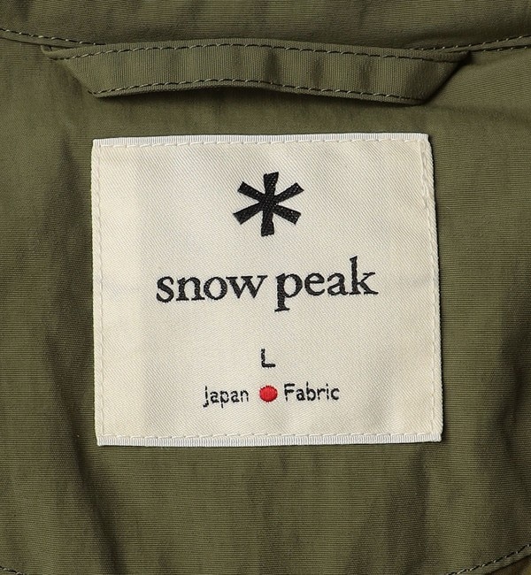 WEB限定】＜Snow Peak＞ダウンジャケット|green label relaxing