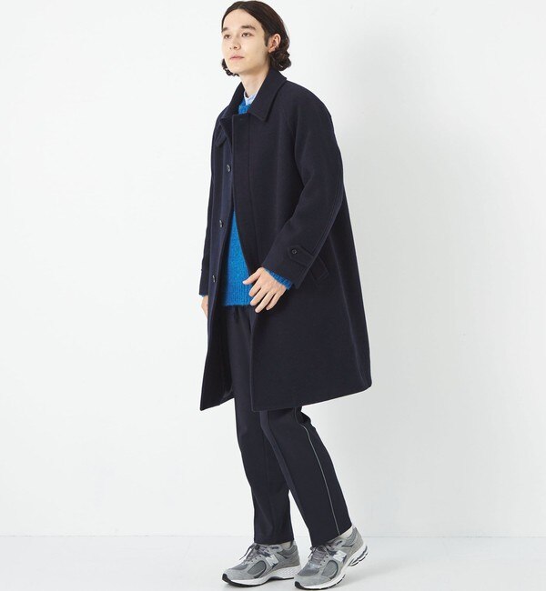 CITY【定価:69,300円】SUPER160's WOOLステンカラーコート