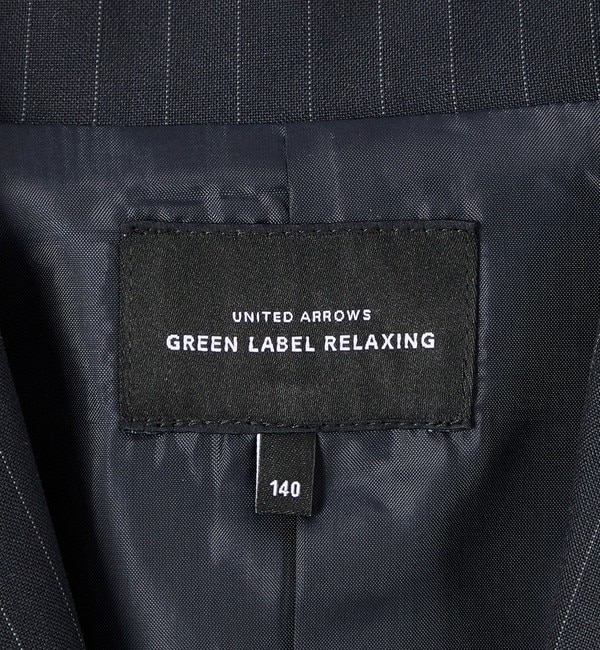 TJ T/W ストライプ ジャケット 140cm-160cm|green label relaxing