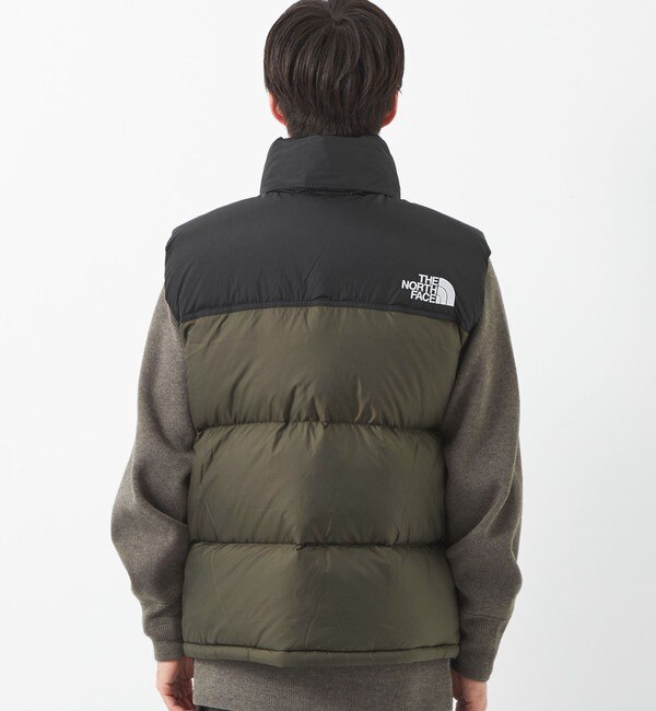 THE NORTH FACE＞ヌプシベスト ダウンベスト -撥水・静電ケア-|green