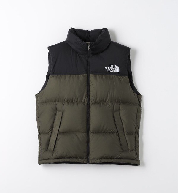 THE NORTH FACE＞ヌプシベスト ダウンベスト -撥水・静電ケア-|green