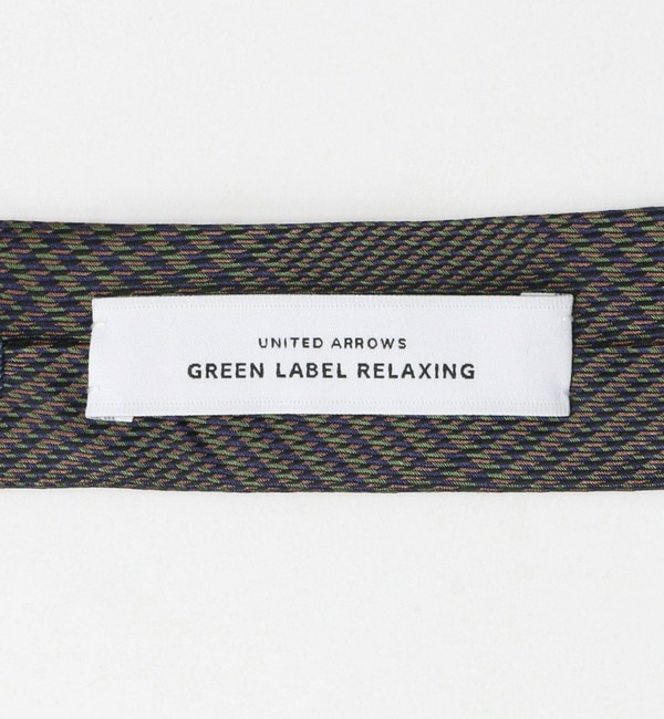 GLR SILK4 8.0cm チェック2 ネクタイ|green label relaxing(グリーン