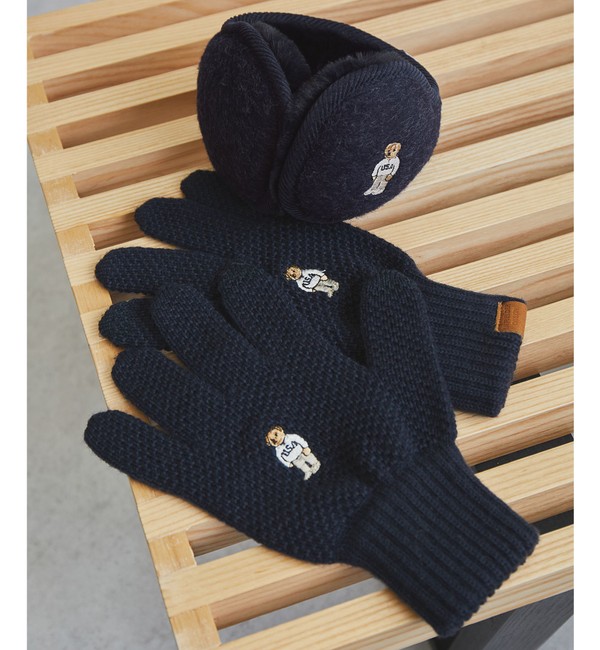 新品 グリーンレーベル ニット帽手袋 - 手袋