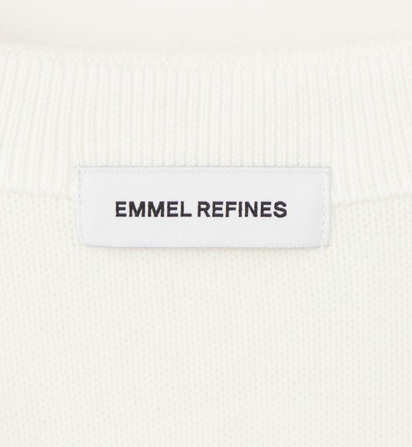 EMMEL REFINES＞EM セッケツ ダブルボタン カーディガン|green label