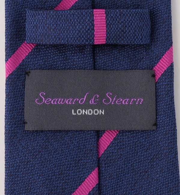 Seaward & Stearn＞8.0cm ストライプ3 ネクタイ|green label relaxing