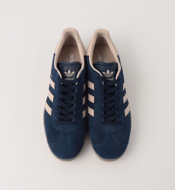 ＜adidas Originals＞ガゼル ネイビー スニーカー