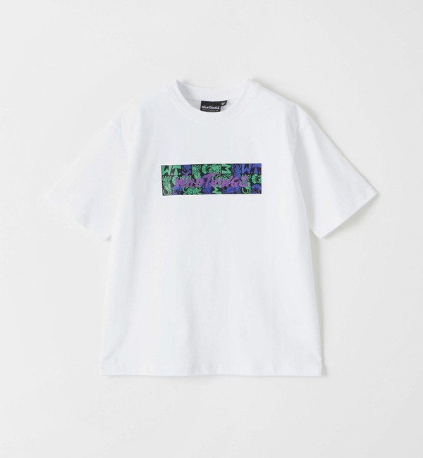 別注】＜WILD THINGS＞ボックスロゴ Tシャツ 140-160cm|green label