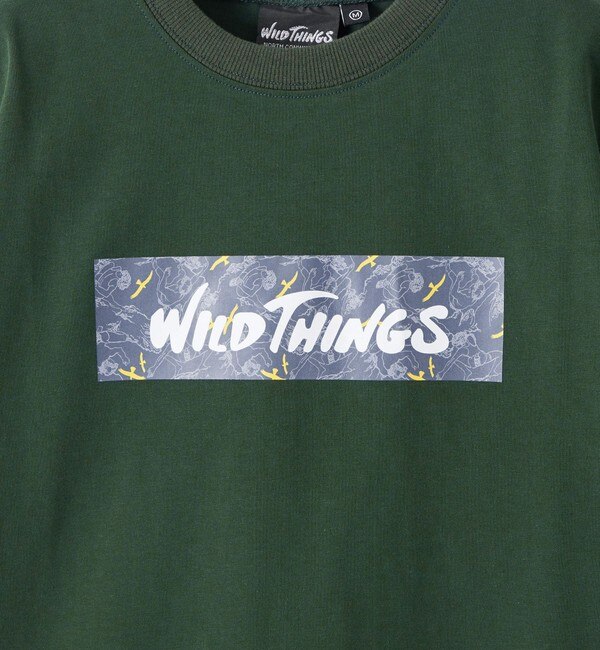 【別注】＜WILD THINGS＞ボックスロゴ Tシャツ 140-160cm