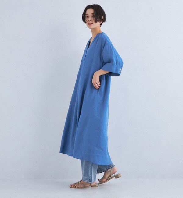 ARGUE FRENCH VINTAGE EVENING LONG DRESSSIZE - ロングワンピース ...