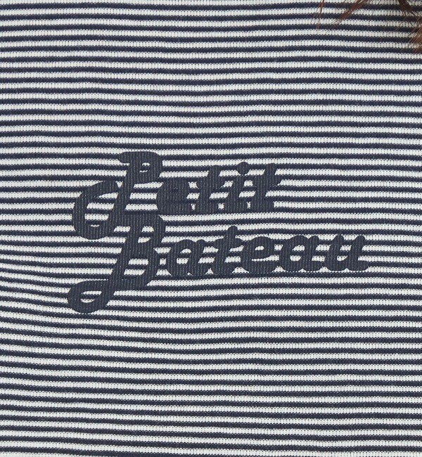 【別注】＜PETIT BATEAU＞フロント プリント ショートスリーブ Tシャツ