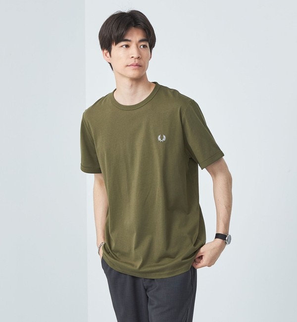 FRED PERRY＞リンガー Tシャツ|green label relaxing(グリーンレーベルリラクシング)の通販｜アイルミネ