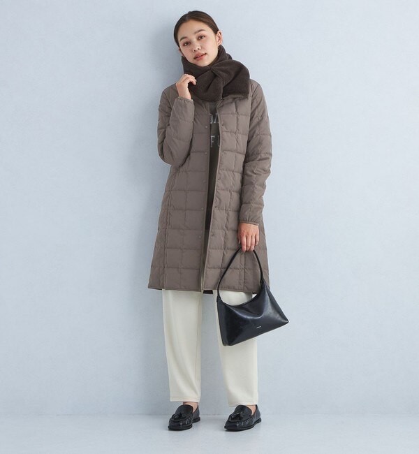 【スーパーセール】 別注】＜TAION＞ボタン ロング ダウン|green label relaxing ジャケット・アウター