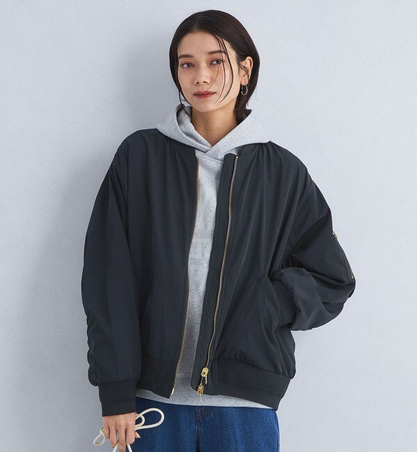 size SHORTあり］ナイロン フーデッド ブルゾン -ウォッシャブル・撥水-|green label relaxing( グリーンレーベルリラクシング)の通販｜アイルミネ