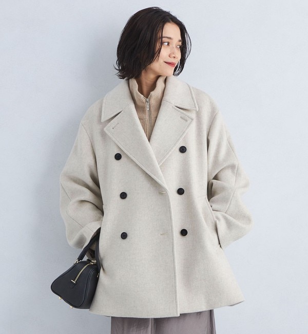 whitely and green ショップ ピーコート