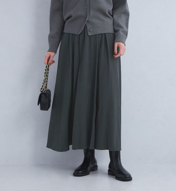 UNITED ARROWS green label relaxing - 極美品☆グリーンレーベルリラクシング ボリューム ギャザー スカート 2  ブルーの通販 by つむぎんぎん's shop｜ユナイテッドアローズグリーンレーベルリラクシングならラクマ
