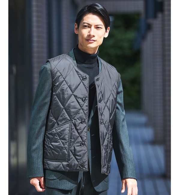 最高品質の 別注】＜LONDON TRADITION＞GLR キルティング ベスト|green label relaxing(グリーンレーベルリラクシング )の通販｜アイルミネ ジャケット・アウター