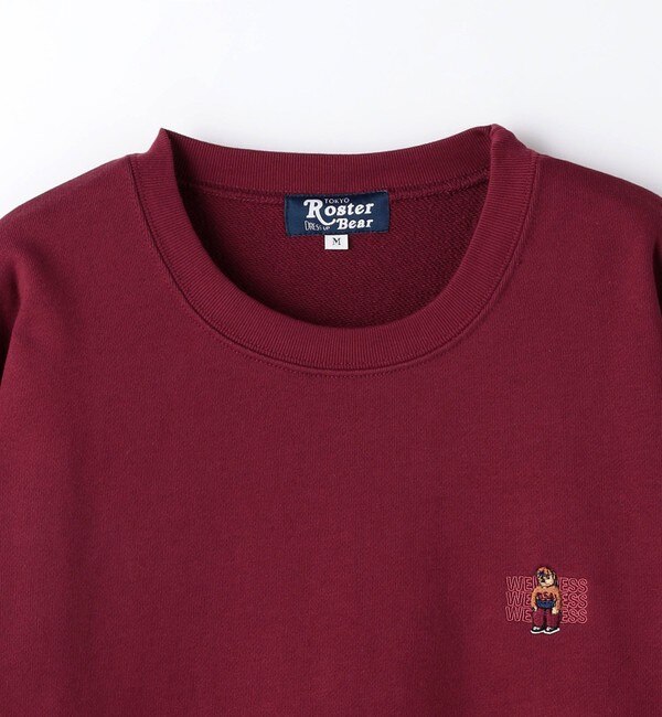 別注】＜ROSTER BEAR＞GLR 刺しゅう スウェット|green label