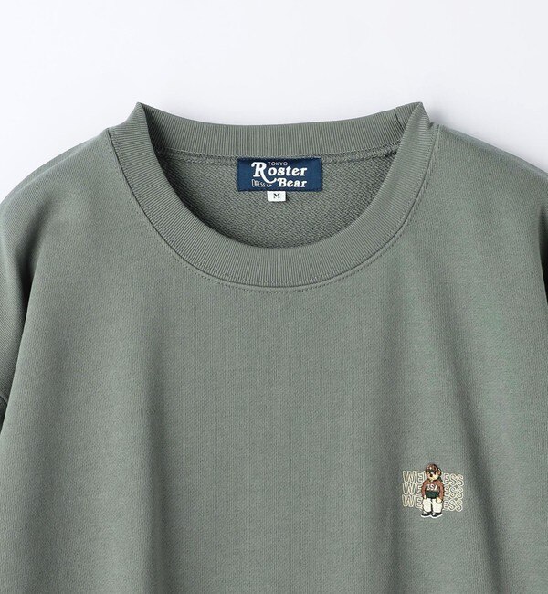 最高の品質 別注】＜ROSTER BEAR＞GLR 刺しゅう スウェット|green label トップス