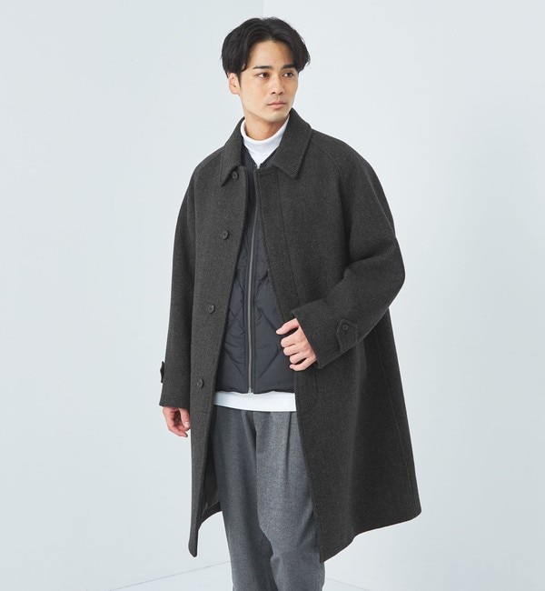 SENTDALE WOOL ステンカラーコート