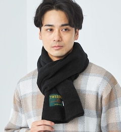 【別注】＜TWEEDMILL×green label relaxing＞フリース マフラー