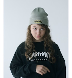 【別注】＜THRASHER＞ビーニー / ニット帽 / キッズ  