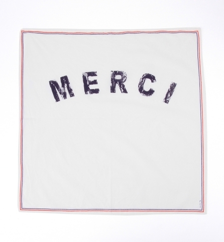 BYBC hinthint MERCIプリントバンダナ